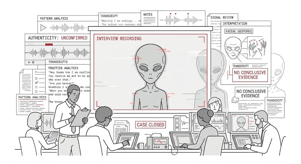 The Grey Who Said He Was From Earth: Decoding the Viral Alien Interview