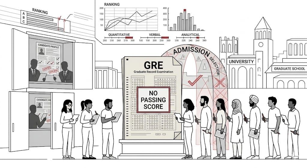 The GRE and the Myth of “No Passing Score
