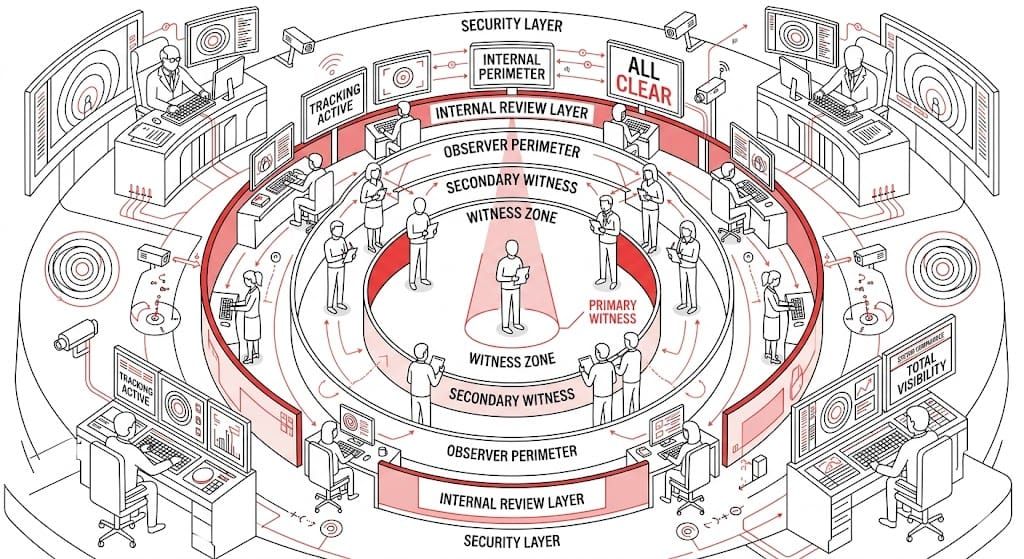 The Internal Perimeter: Tracking the Witnesses to the Witness