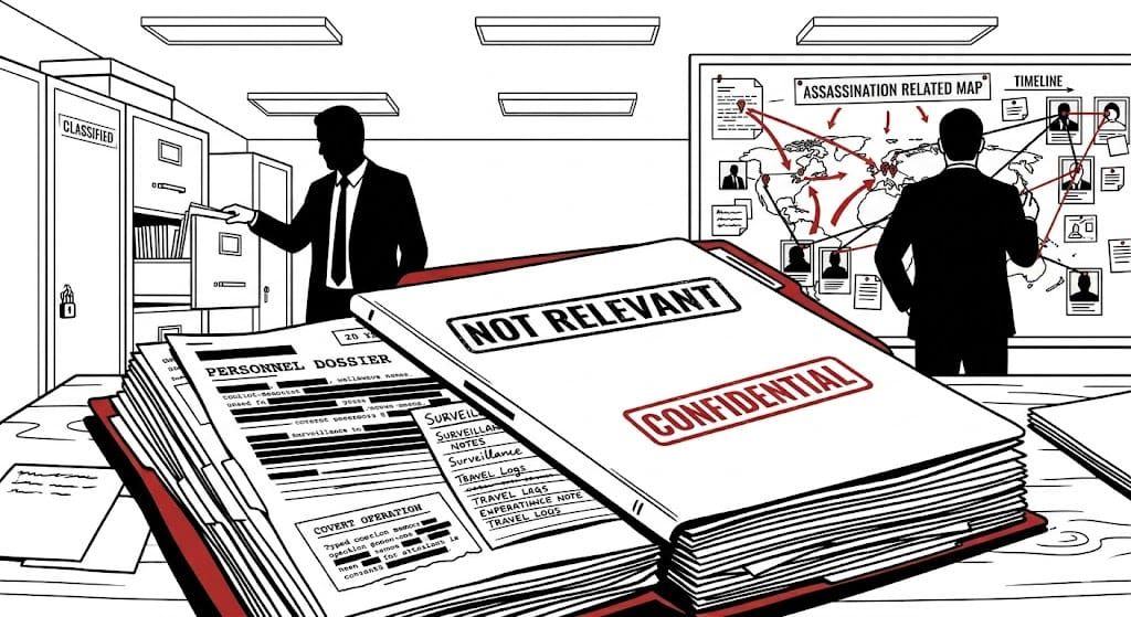 A CIA Asset's Twenty-Year Career, Declared Not Relevant to the Assassination
