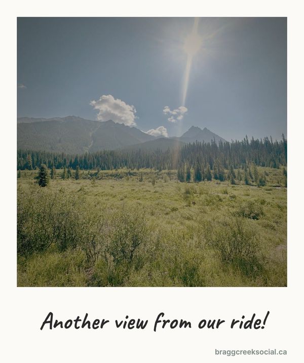 Another view from our ride!