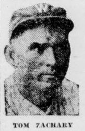 Tom Zachary - MLB Pitcher