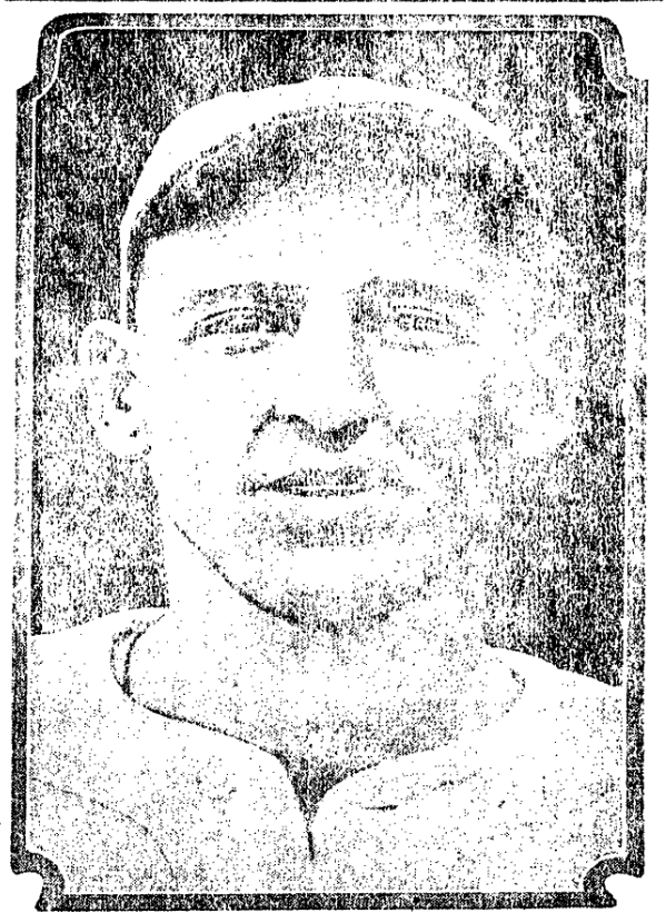 Outfielder Ira Flagstead portrait, Boston Red Sox, 1926 Sporting News feature