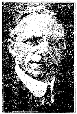 1926 newspaper portrait of D. J. Haylon, newly elected president of the Eastern League and managing editor of the Pittsfield Evening Eagle.