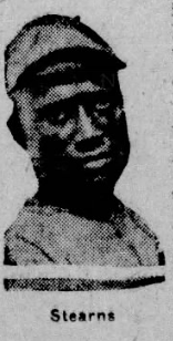 Portrait of Detroit Stars star Turkey Stearnes from the 1926 season.