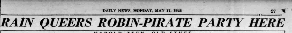 Reds Deepen Giants’ Misery as Babe Ruth Waits Out the Rain — Baseball News from May 17, 1926