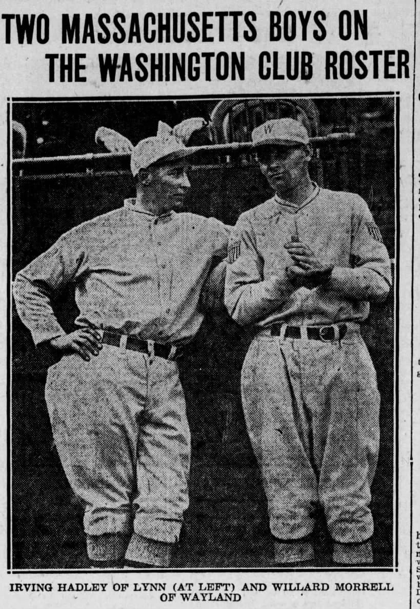 Our Old Friend Tris Speaker and His Band of Indians Will Be Here Tomorrow