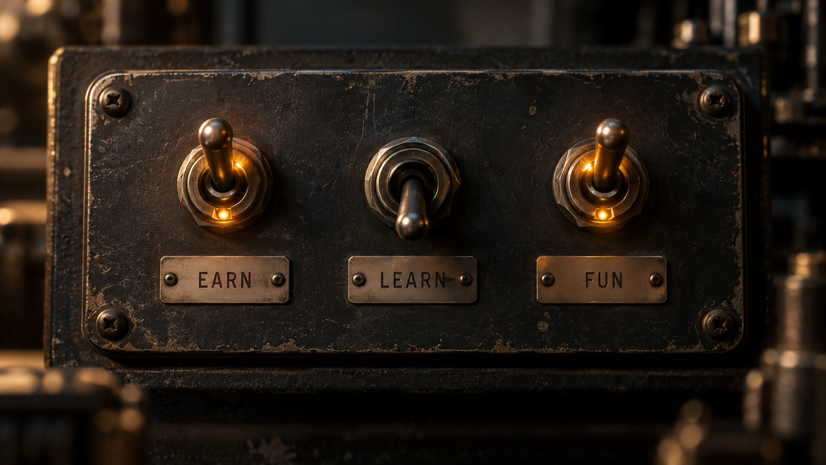 Learn, Earn, or Have Fun: My Two-of-Three Rule for Taking Work