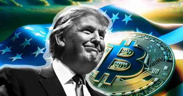 blockchain cryptocurrency crypto btc  rally if trump win (SpotedCrypto)