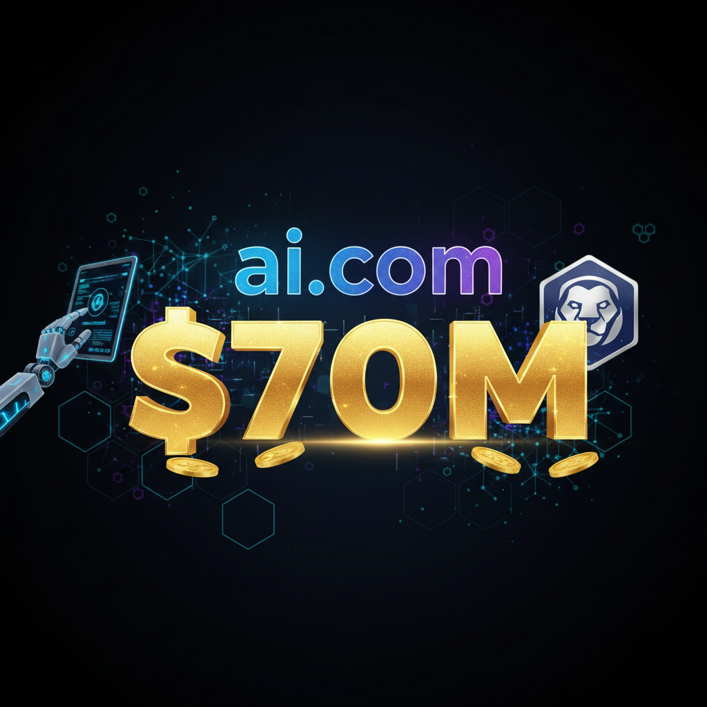 Crypto.com创始人以创纪录7000万美元收购ai.com——自主AI代理上线标志加密货币与人工智能融合