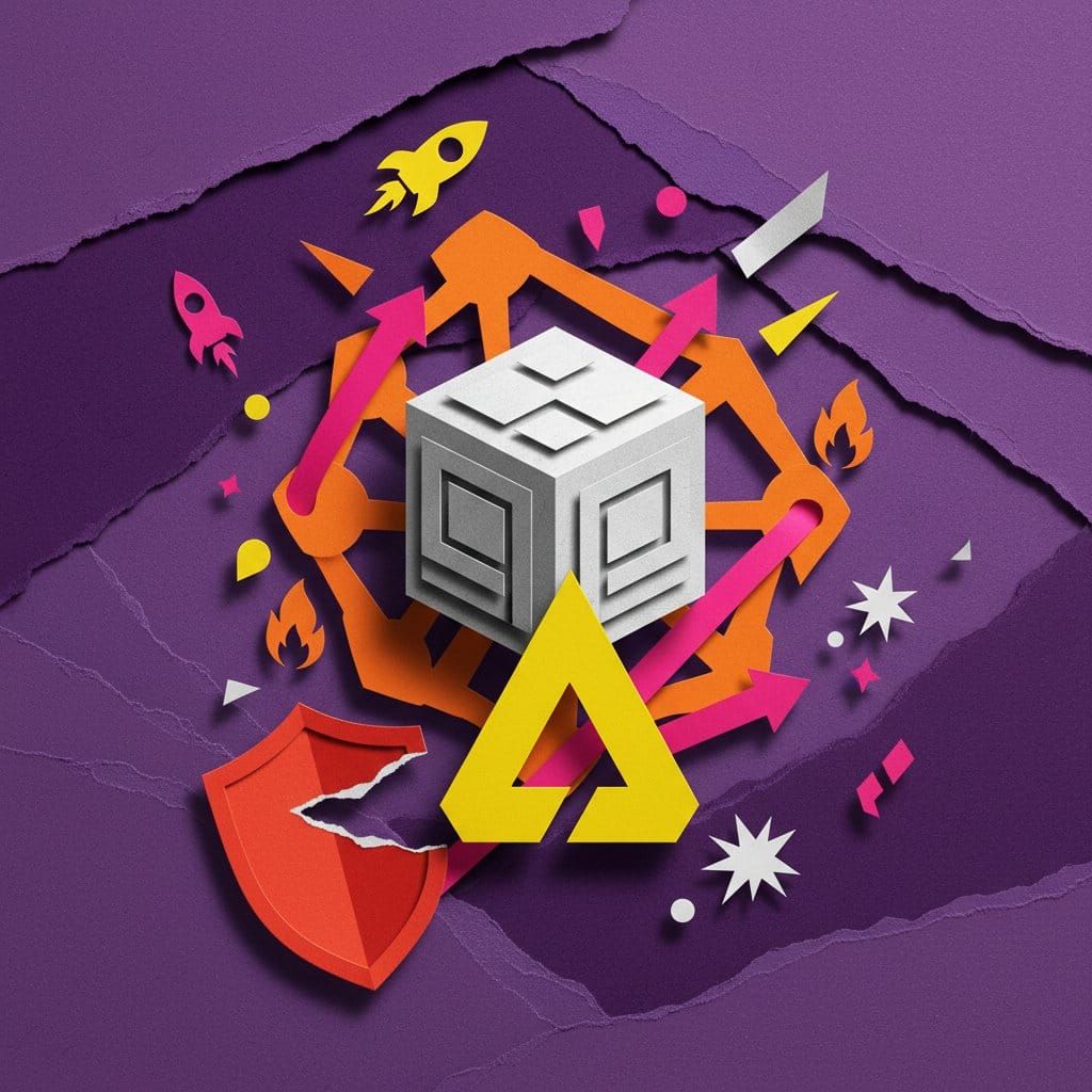 Algorand ALGO Google Quantum AI FALCON blockchain surges April 2026 Drift DeFi hack trending paper collage illustration