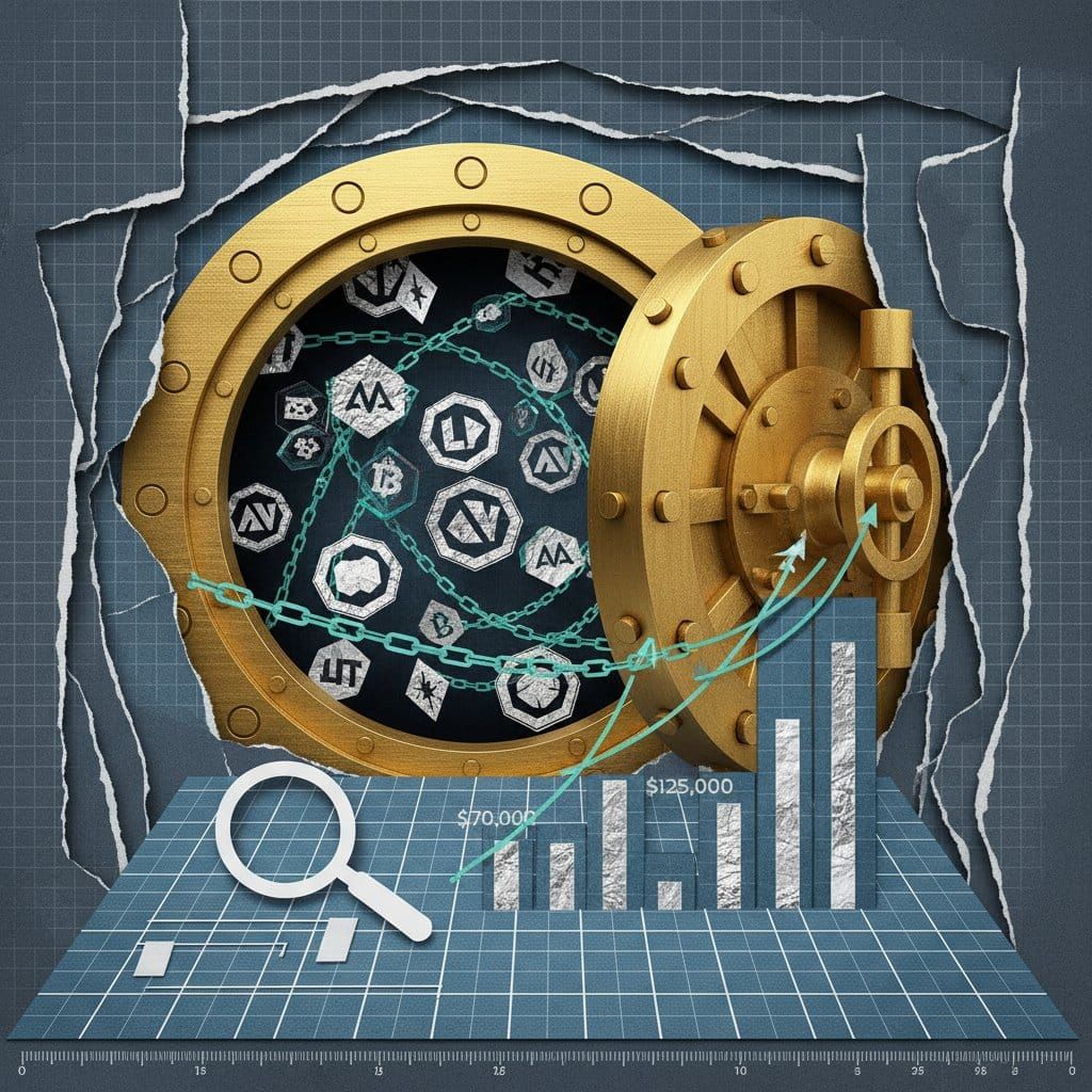 DeFi TVL 95 billion dollars Aave 1 trillion cumulative loans milestone staking and airdrop strategy 2026 paper cut collage illustration