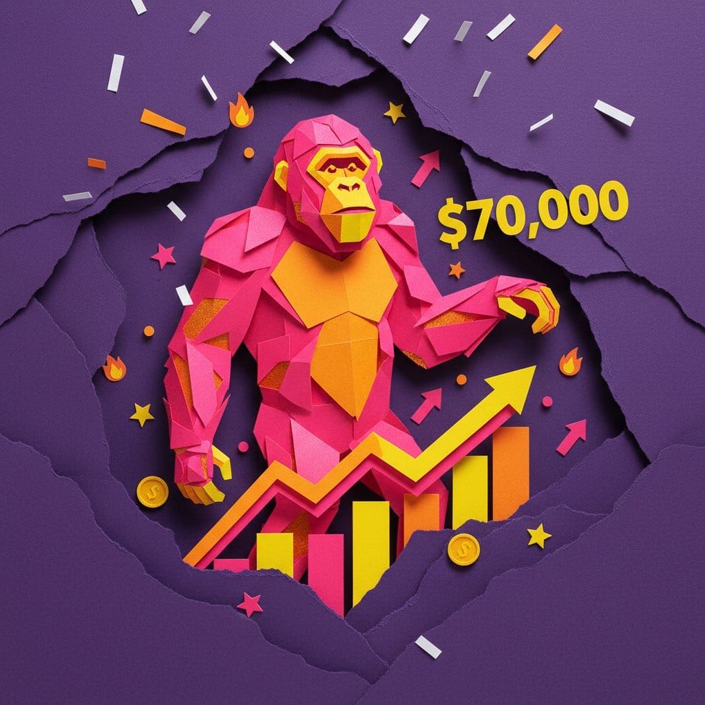 ApeCoin APE 91 percent surge BAYC 5th anniversary whale Hyperliquid leveraged long on-chain analysis 2026