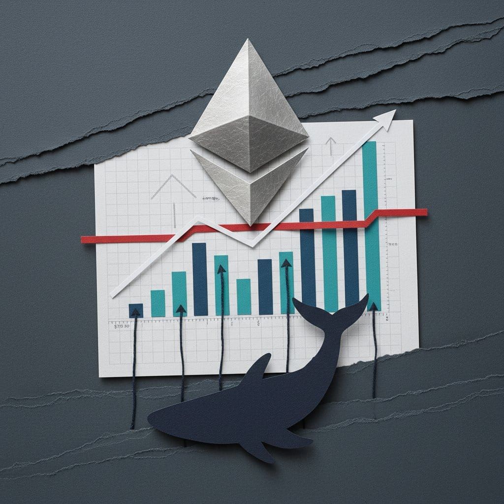 Ethereum ETH price analysis May 2026 whale accumulation 140K ETH moving average resistance $2367 technical analysis paper cut collage illustration