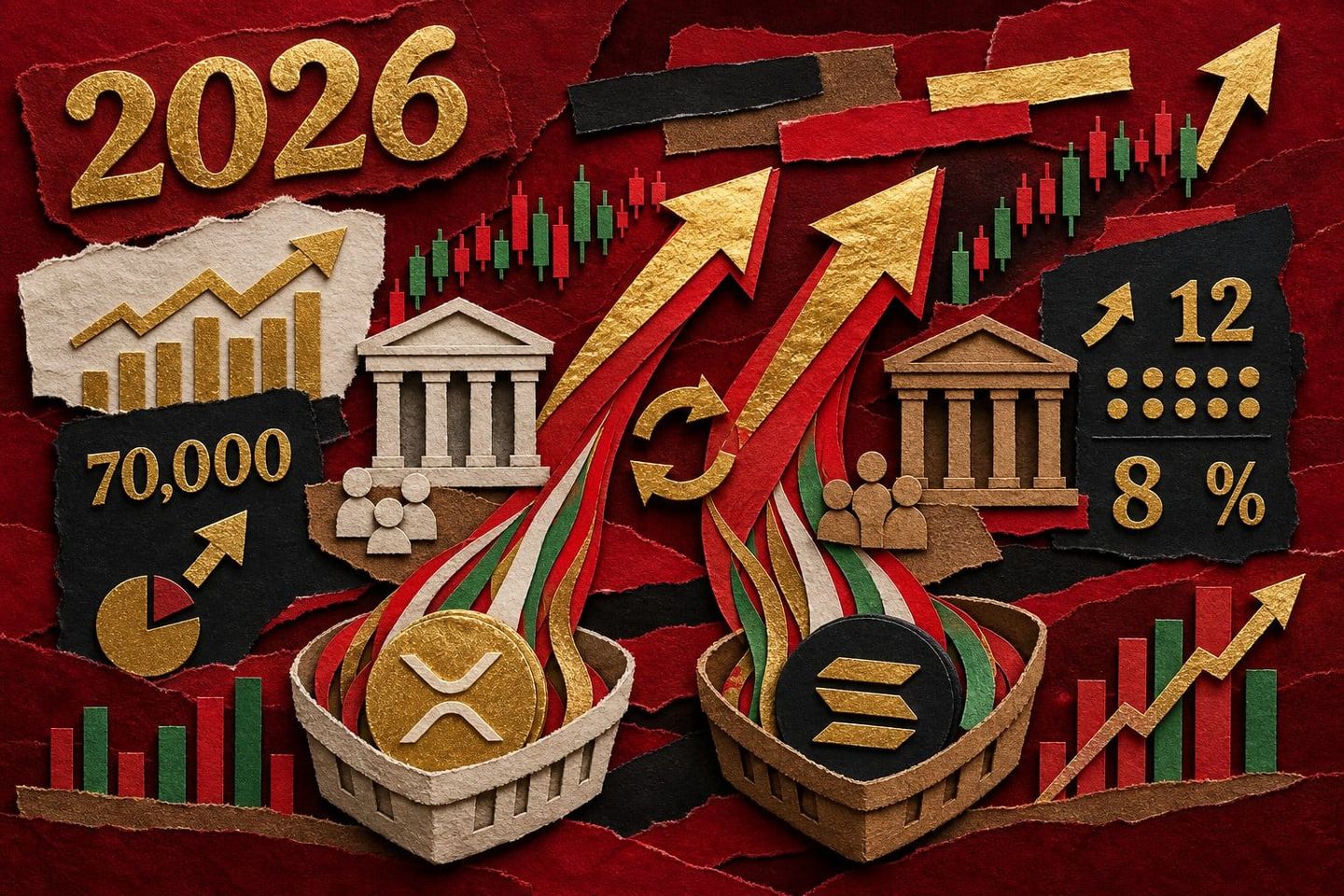 Crypto ETF Inflows 2026: Institutions Rotate Into XRP and Solana