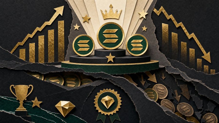 Solana minted 100,000 tokens last year. 76% were rug pulls.