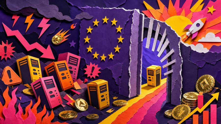 Only 1 in 6 crypto exchanges got licensed. The EU wall closes July 1.
