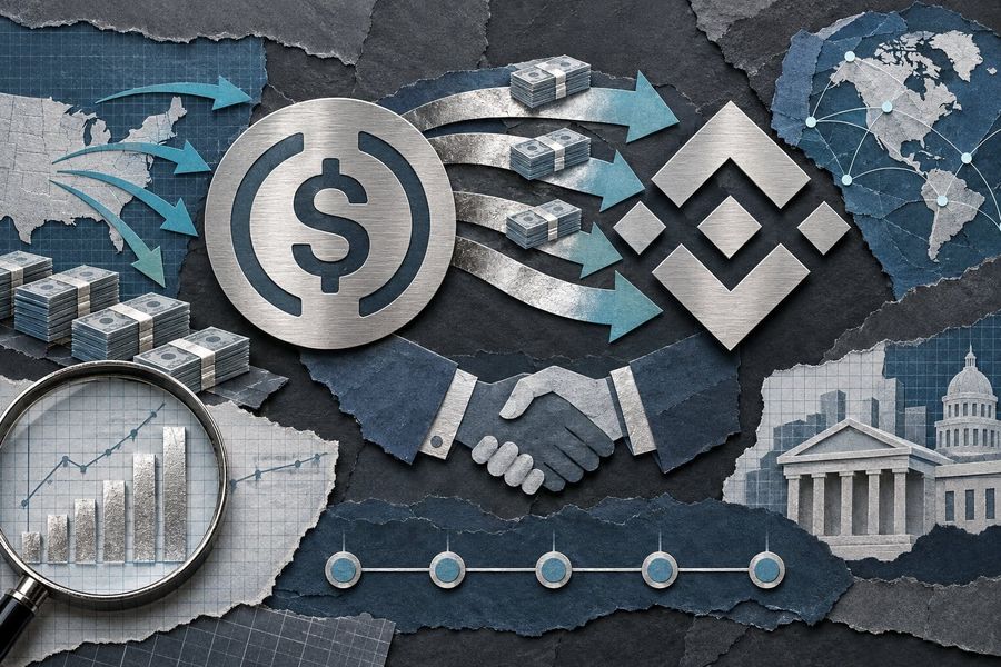 Circle pays $908M a year for USDC placement. Binance joined.