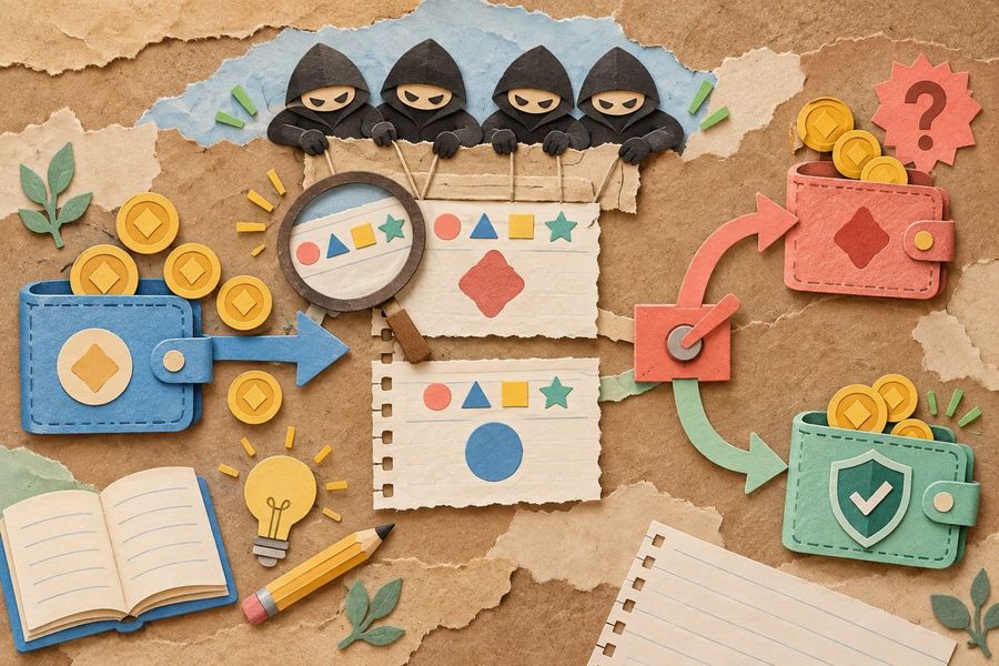 Four matching characters hid an Electrum payment switch