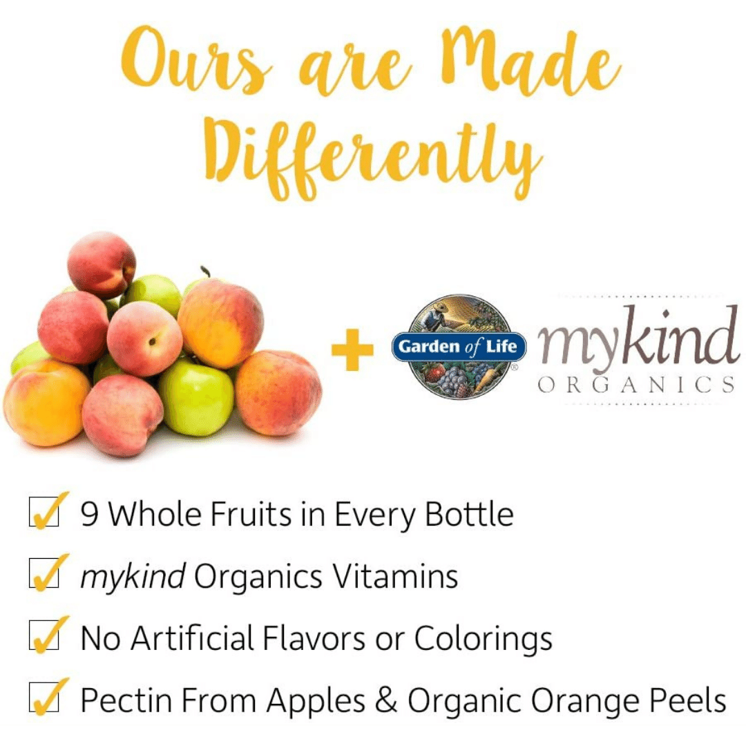 Garden of Life My Kind Organic Prenatal Multi Gummies' benefits information