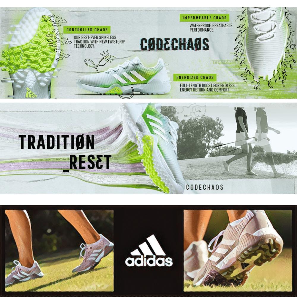 Adidas Codechaos Women's Golf Shoe, features&benefits