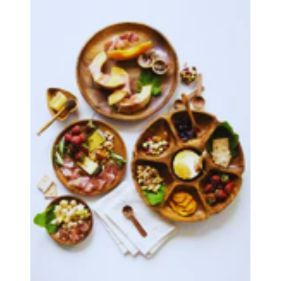 Acacia Wood Platters and Plates from Philippine Artisans