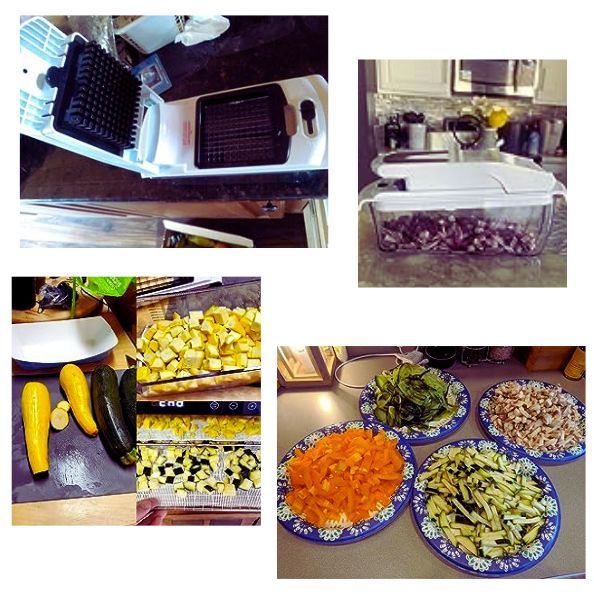 Effortlessly Dice, Slice, and Chop Like a Pro with the Fullstar Vegetable Chopper - A Must-Have Kitchen Tool!