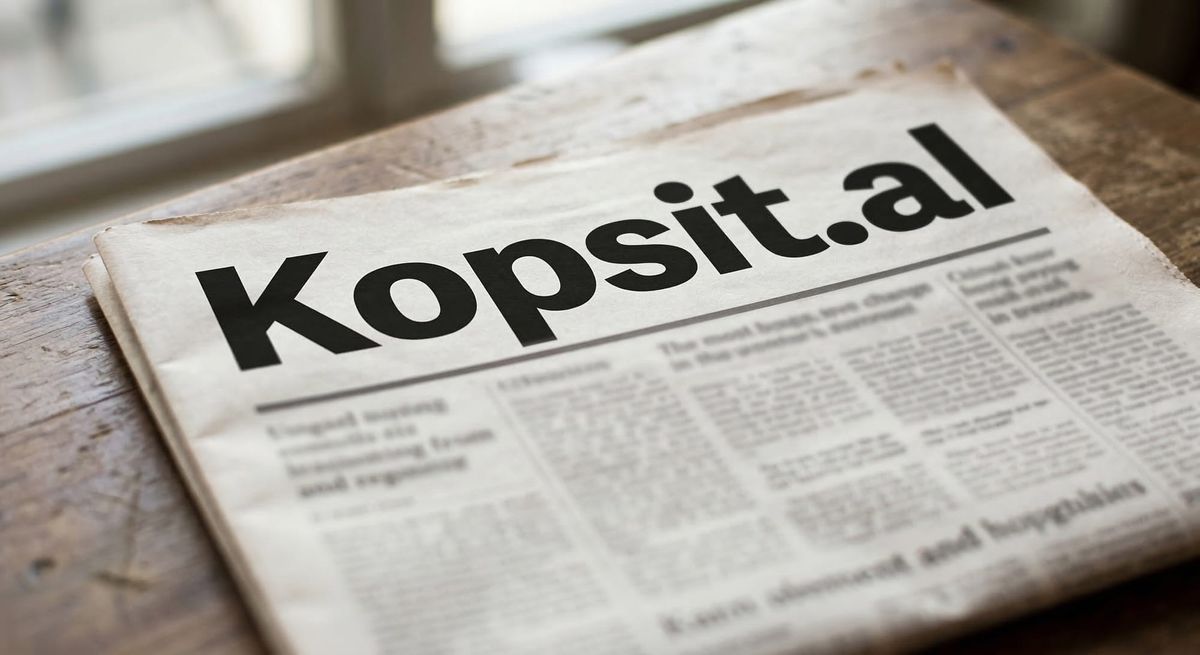 Mirësevini në Kopsit.al: Fundi i gjysmë të vërtetave, koha për lajme të kopsitura