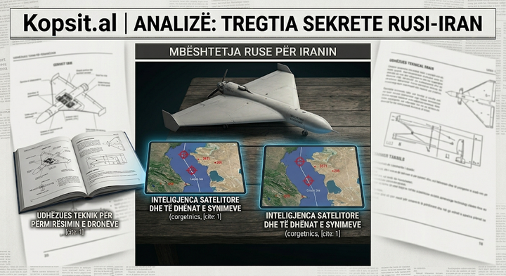 Rusia furnizon Iranin me dronë dhe teknologji