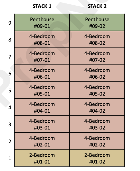 21 Anderson Condo Schematic Diagram