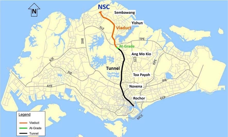North-South Corridor in Singapore