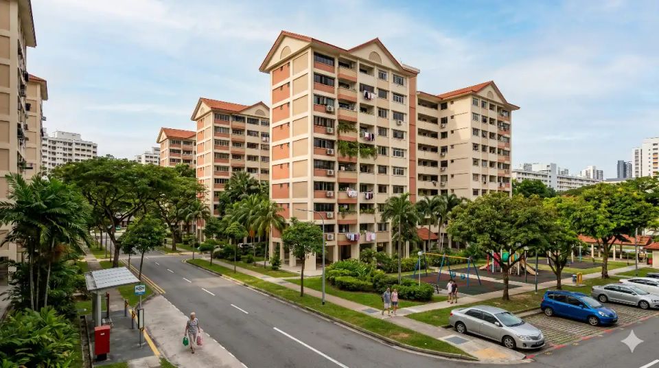 HUDC Flats in Singapore