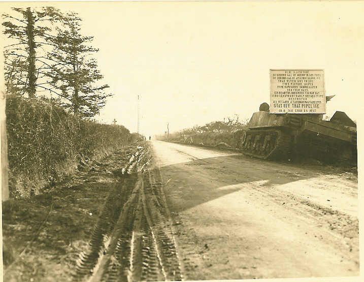 187th Engineer Combat Battalion commendation by the 15 Calvary Group 1945