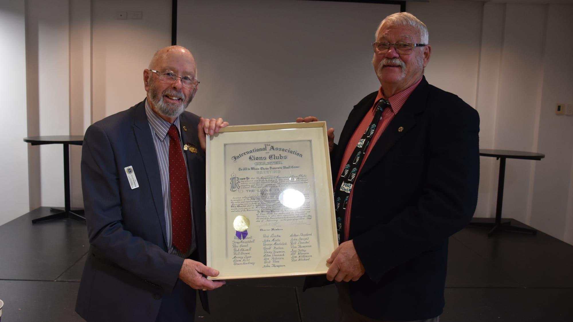 Renmark Lions Club 2023 AGM and handover dinner report
