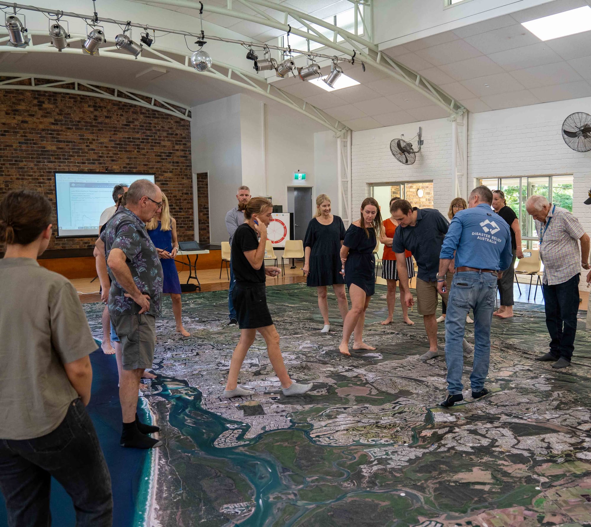 Disaster Relief’s Big Map heads to Riverland