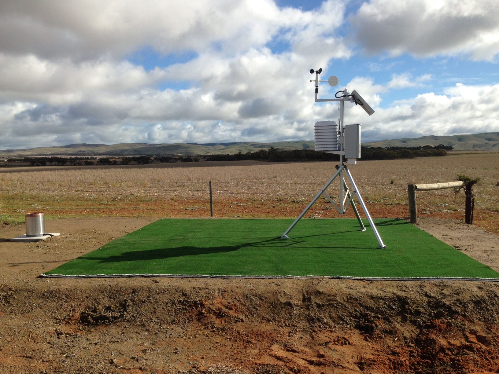 Weather station upgrades take shape