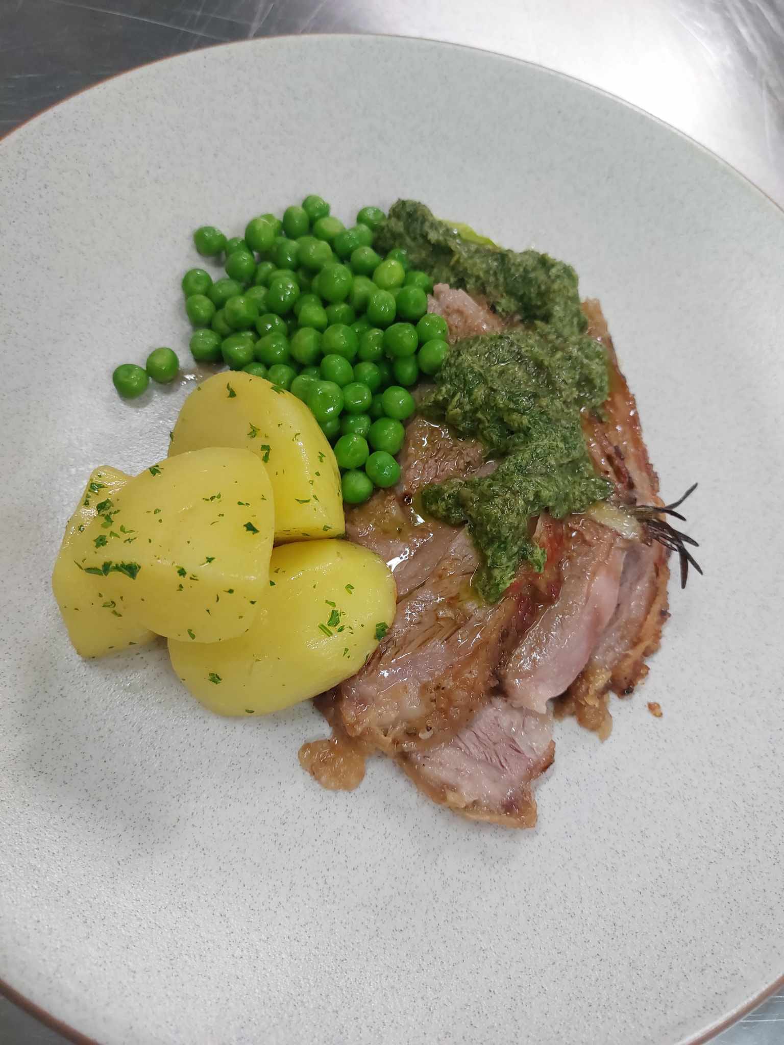 Hugh cooks with Hugh