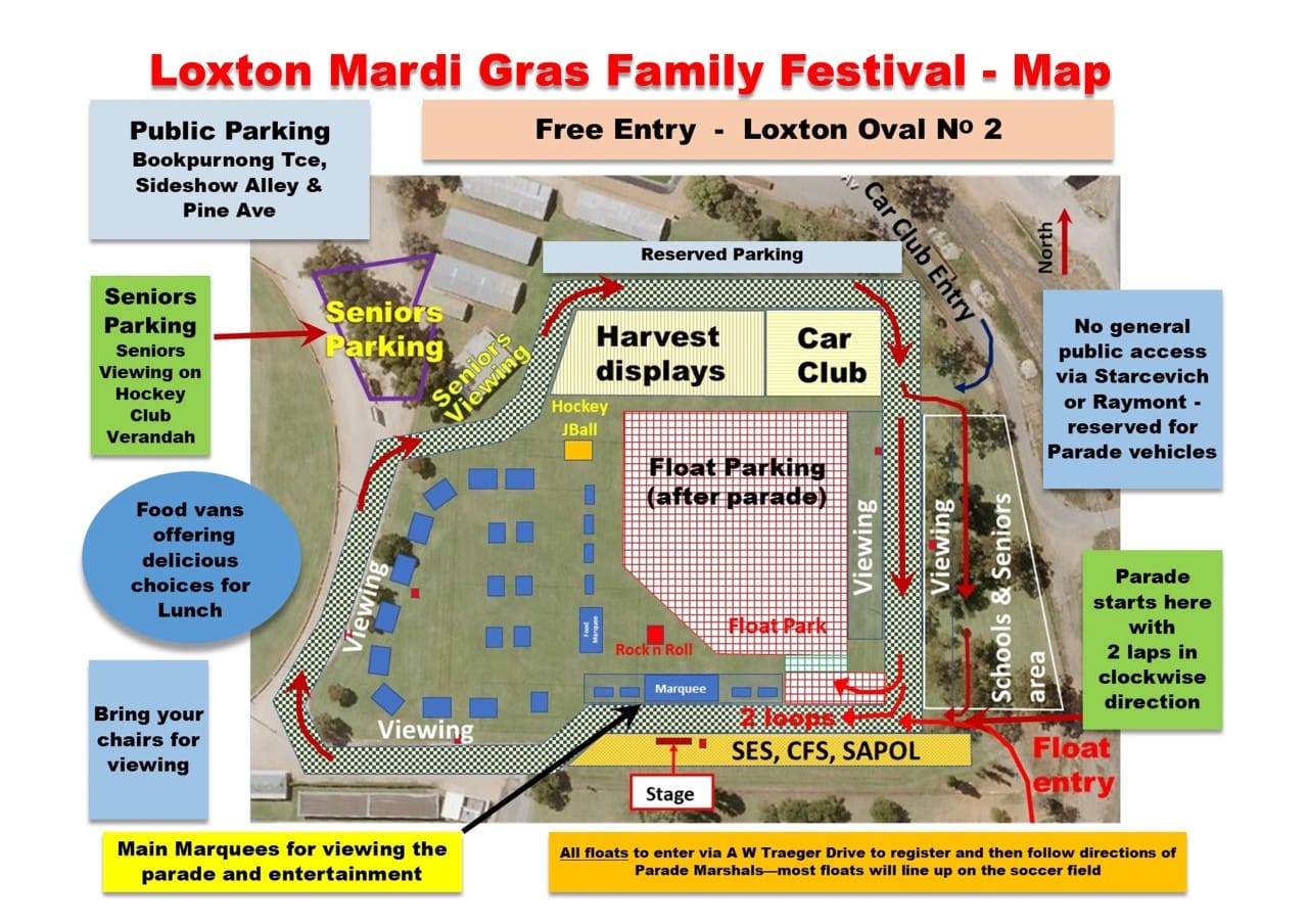 Gearing up for Mardi Gras