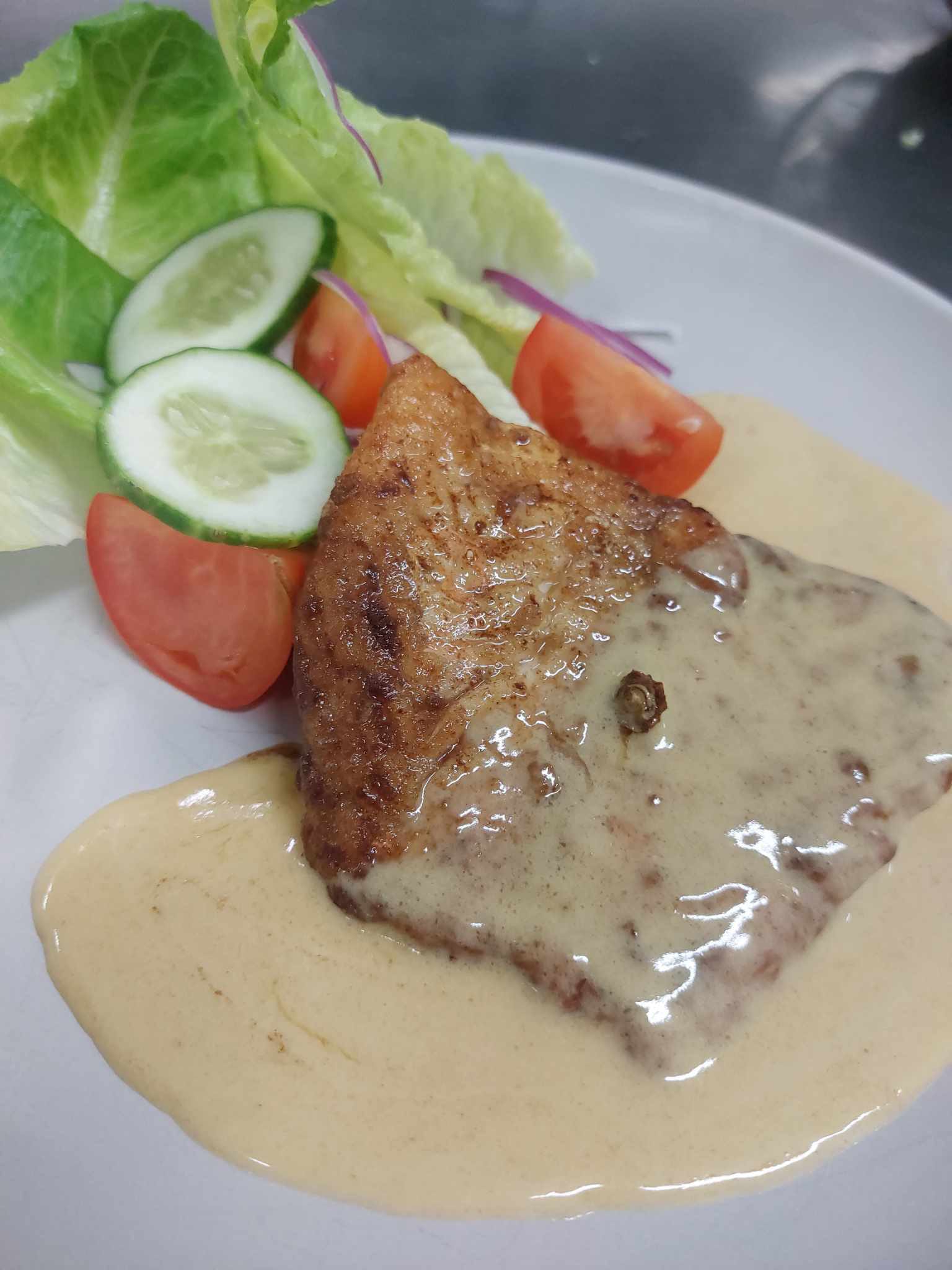 Hugh cooks with Hugh