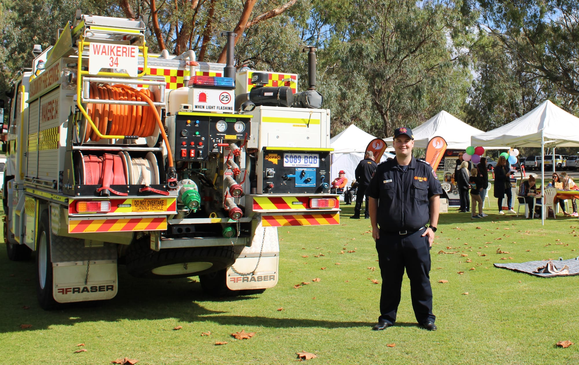 Mid Murray CFS volunteers honoured at family fun day
