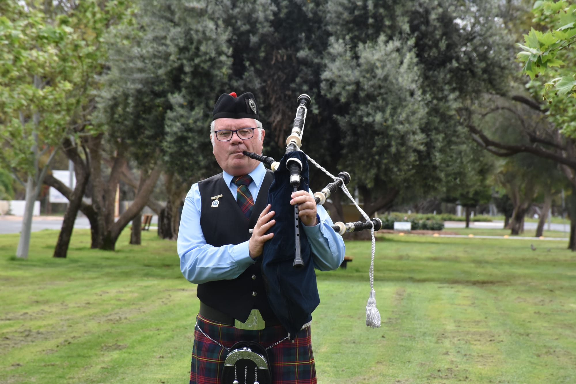 Bringing bagpipes to Relay