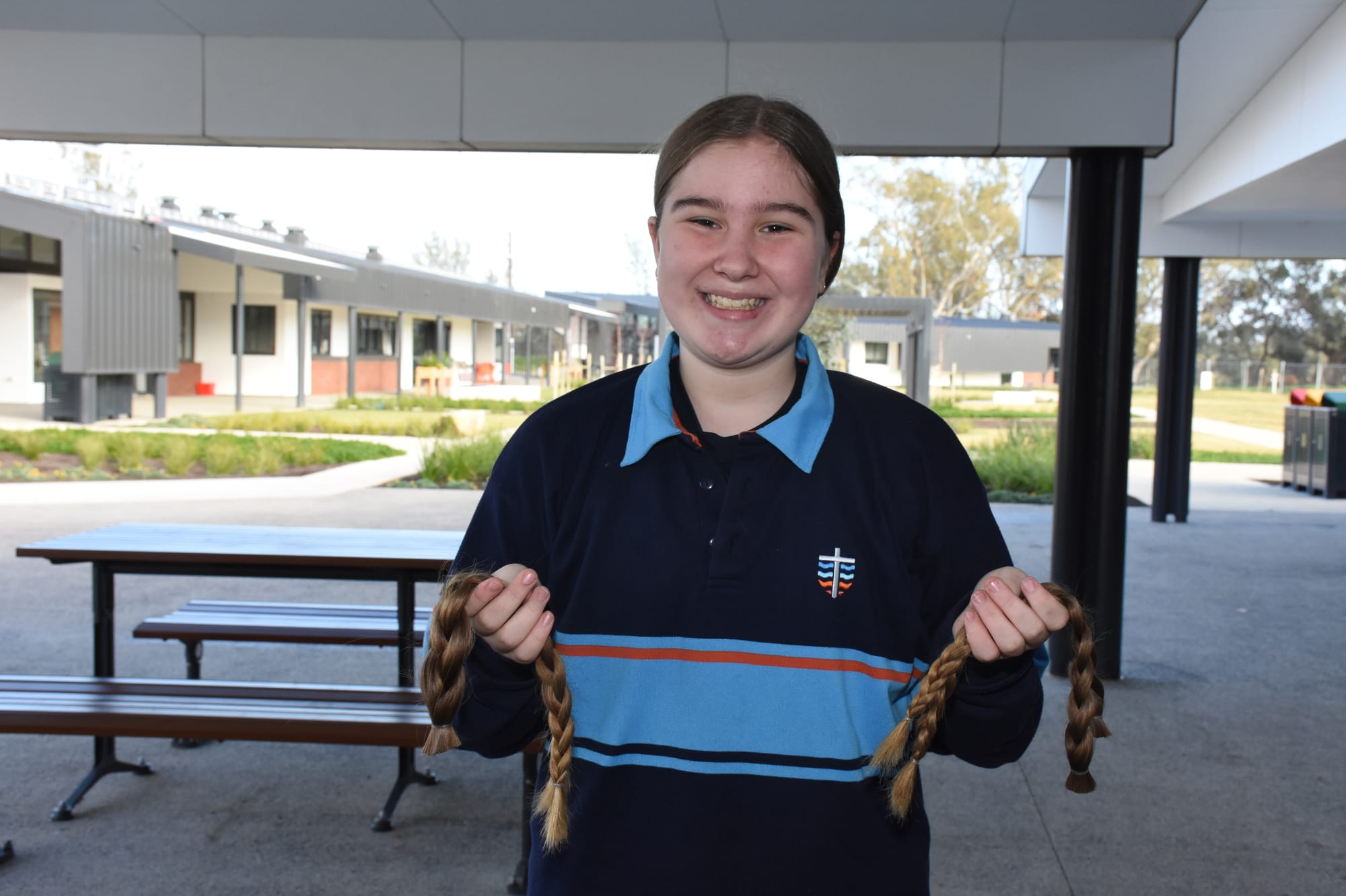 Riley’s chop for a children’s charity