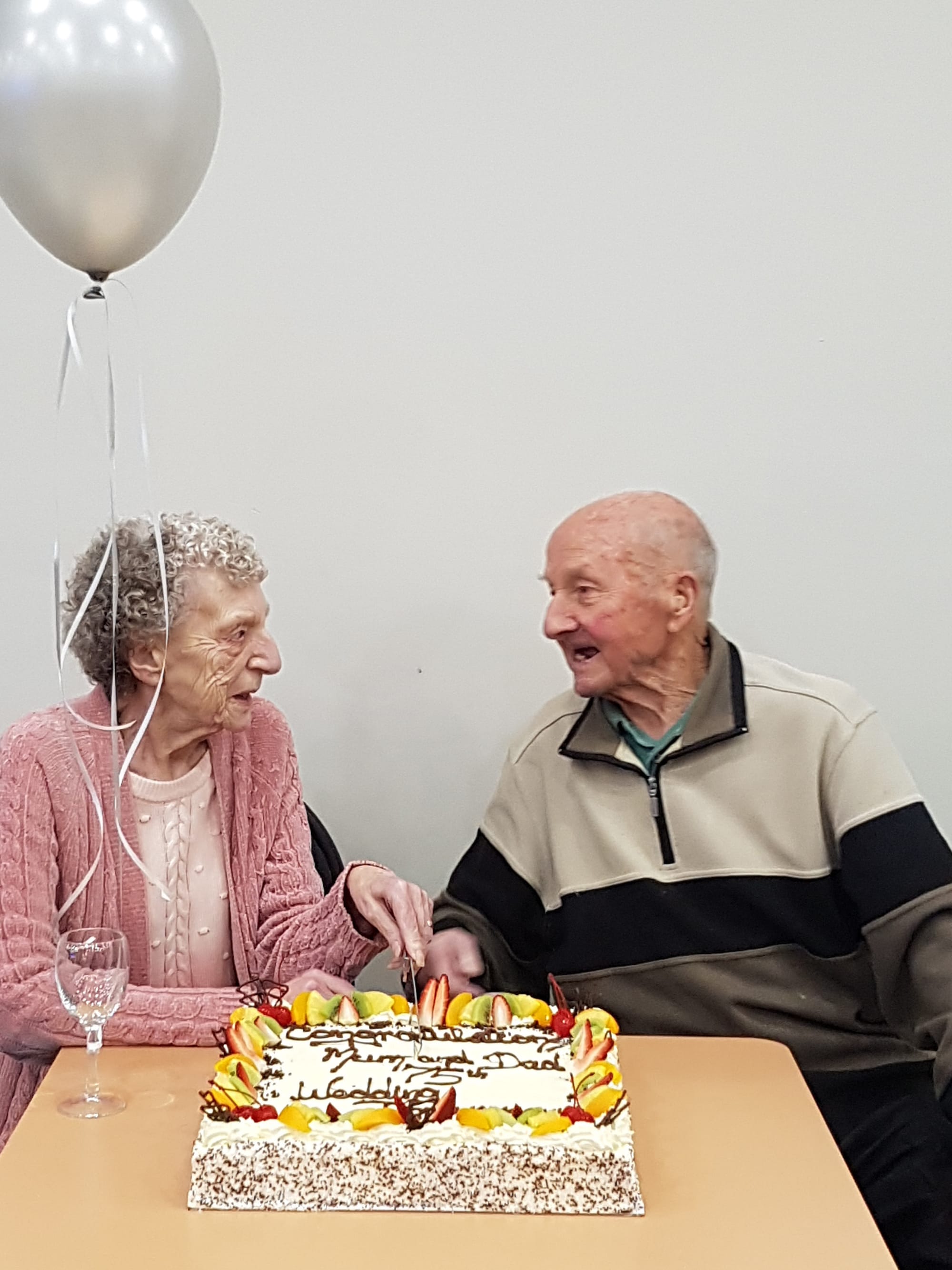 Chance meeting snowballs into a 75-year marriage