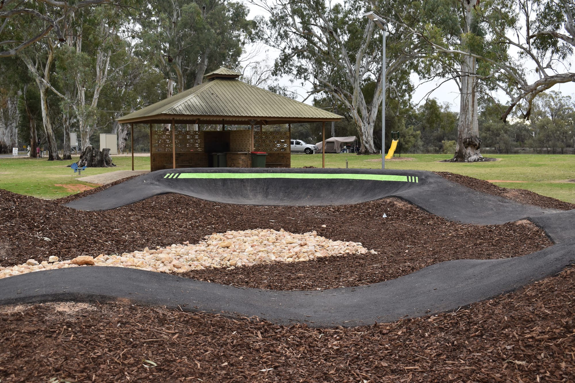 Loxton pump track officially open
