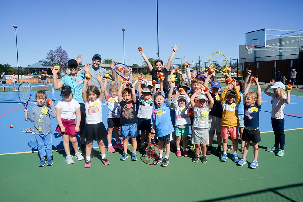 Loxton tennis Hot Shots on the rise