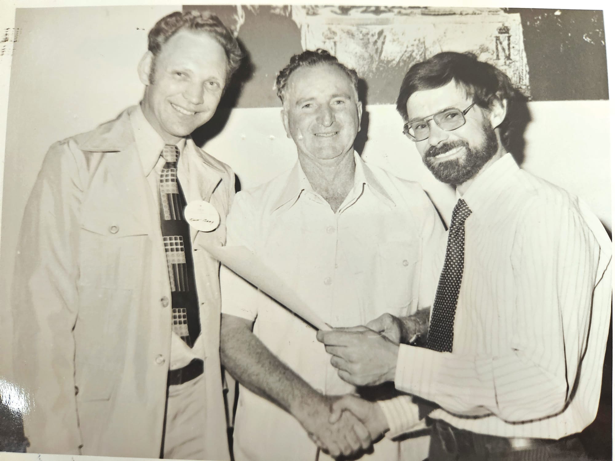 Doug hangs up his JP hat