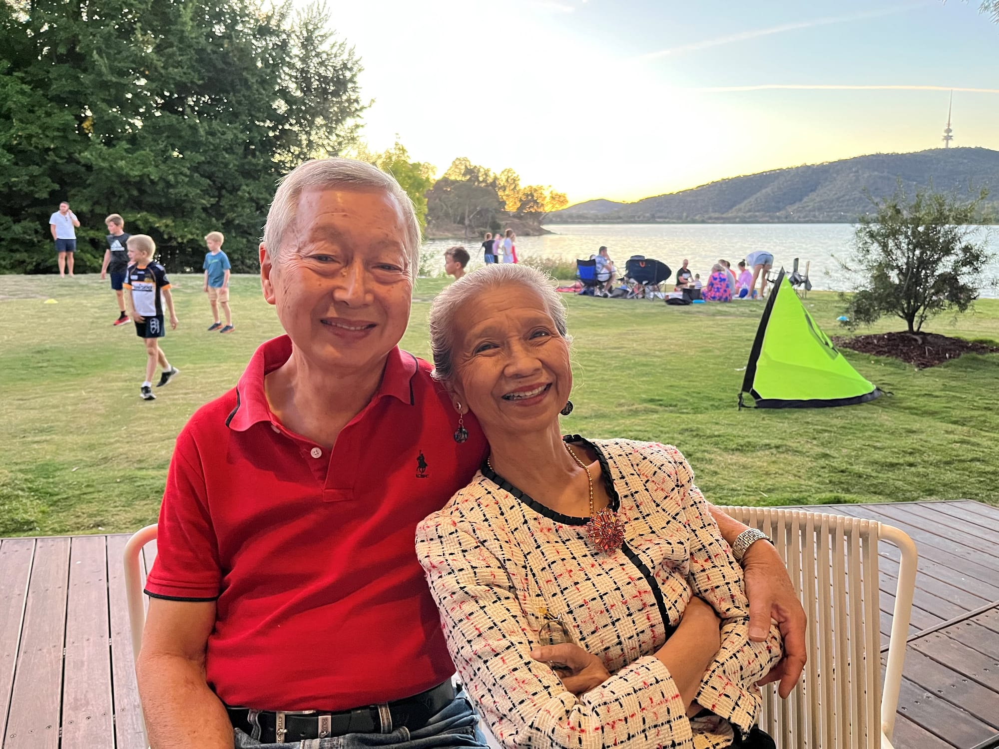 A farewell to health-dedicated couple