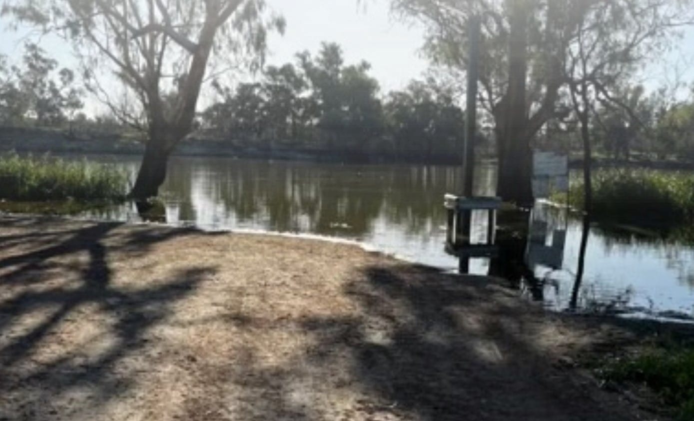 Qualco boat ramp closed