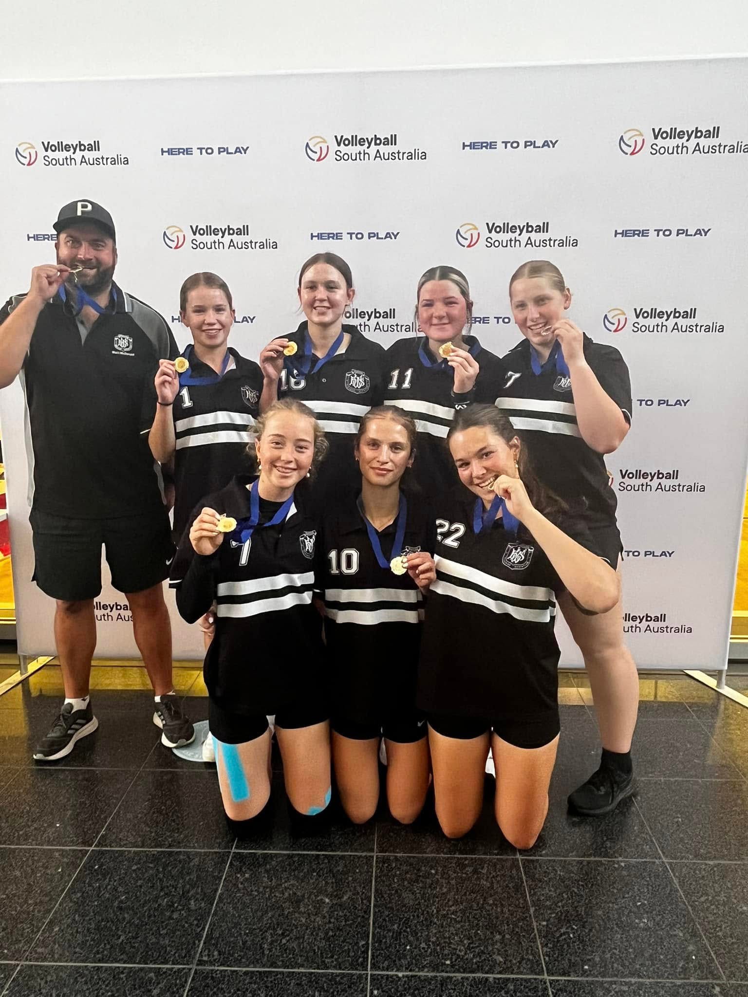Two volleyball golds for Waikerie