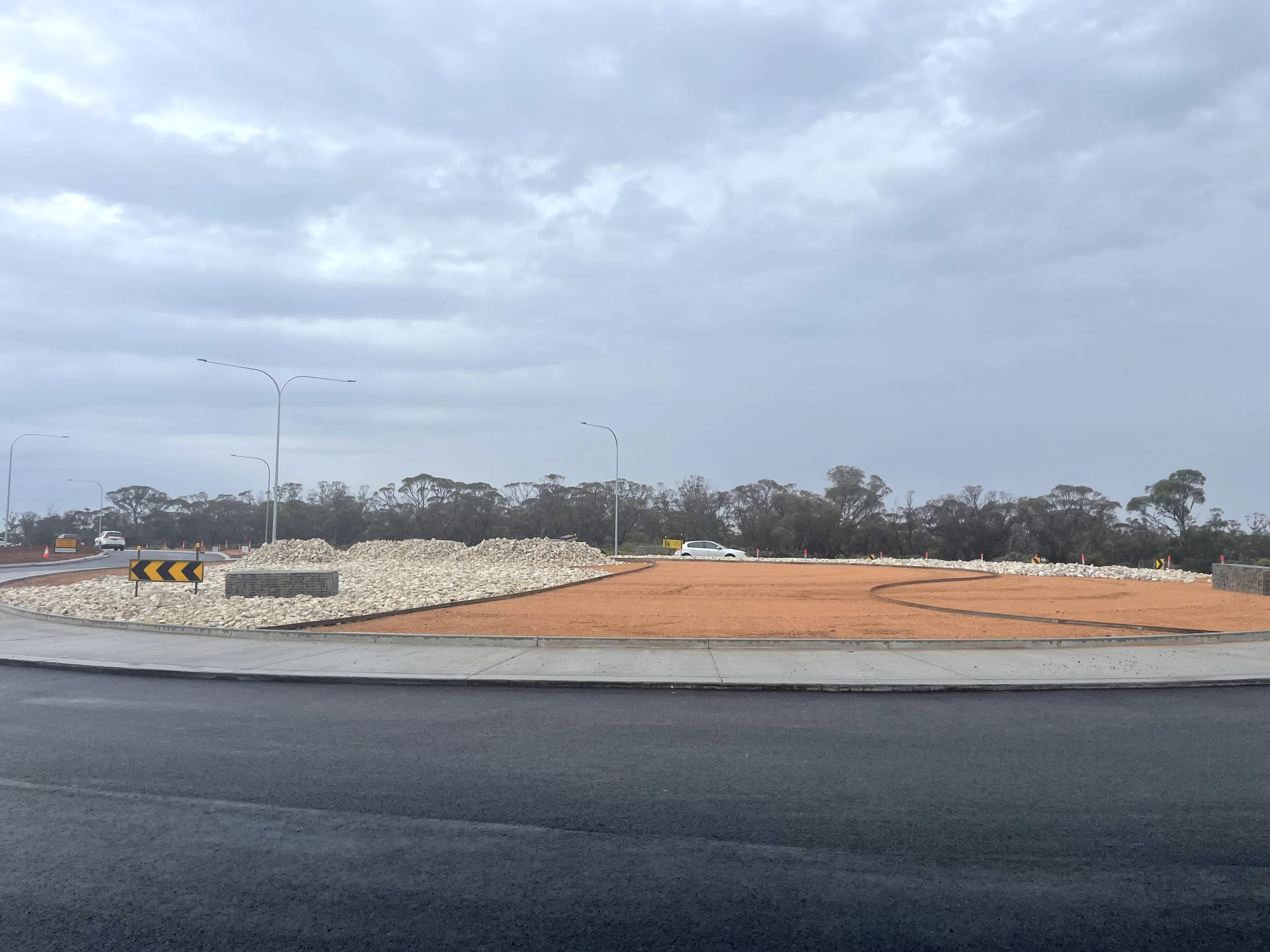 Roundabouts open, to be done by 2023